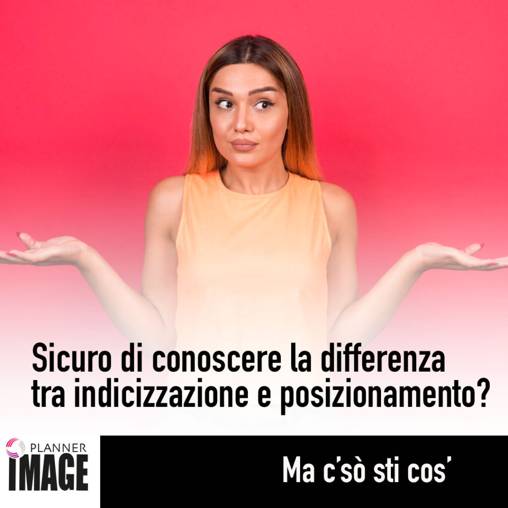 indicizzazione e posizionamento di un sito web